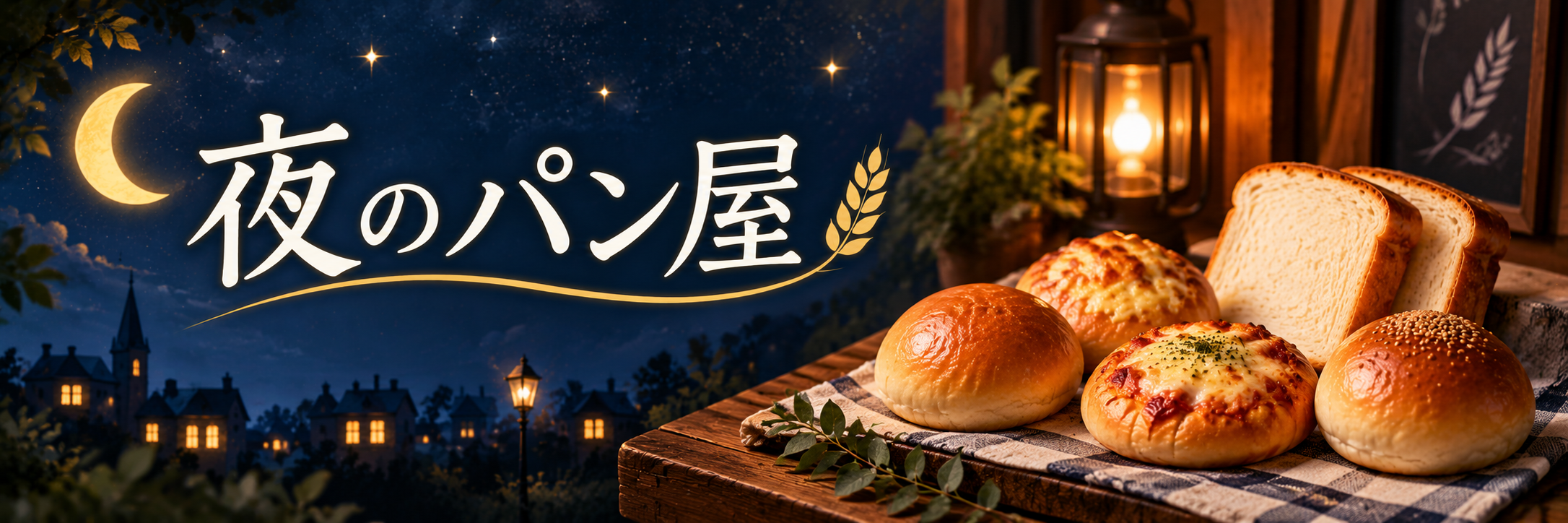 夜のパン屋